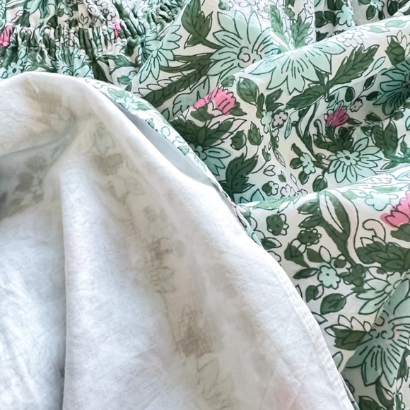 Talbots Voile Fit & Flare Dress Pretty Primrose  Size 14W - Picture 10 of 12